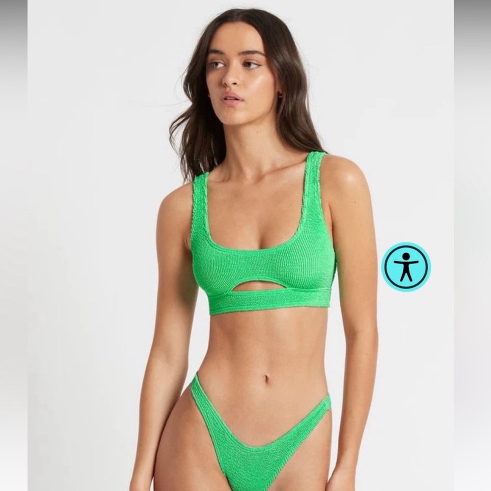Vibrant Green Bikini Set